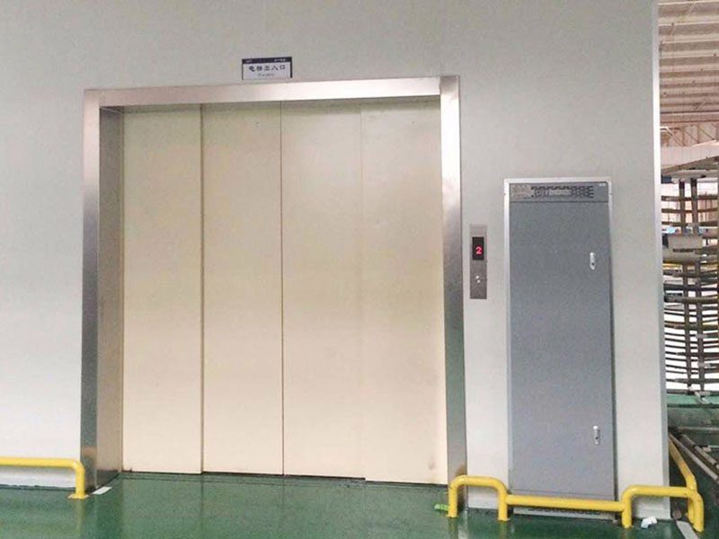 石家庄宏特电梯产品中心设备特写